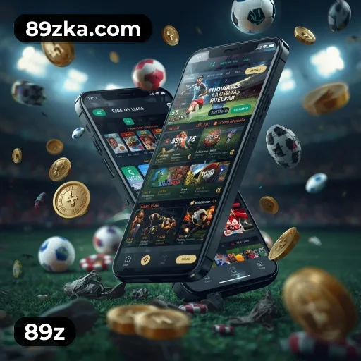 Aplicativo móvel 89z para iOS e Android